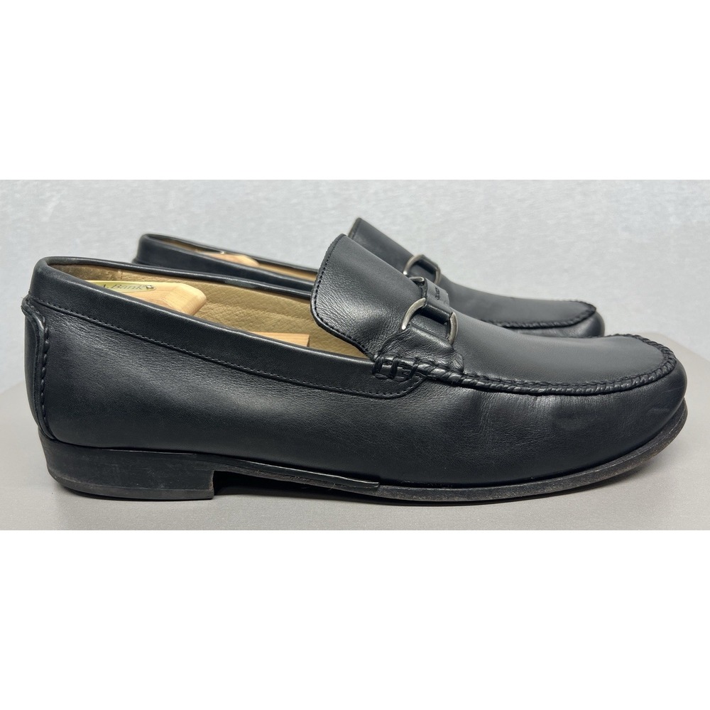 Johnston & Murphy Leather Men's YARDLEY BIT Loafer Shoes Size 13 020-7338